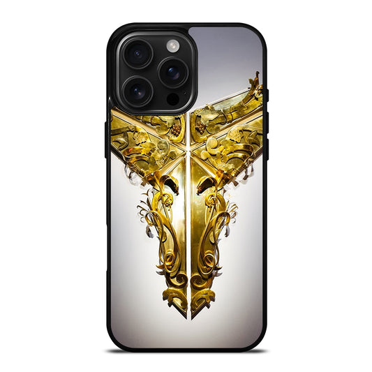 BLACK MAMBA GOLD iPhone 16 Pro Max Case