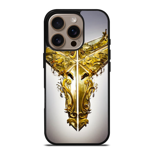 BLACK MAMBA GOLD iPhone 16 Pro Case