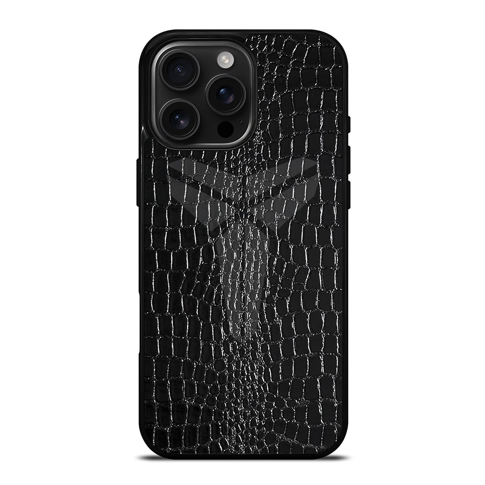 BLACK MAMBA LEATHER MOTIF iPhone 16 Pro Max Case