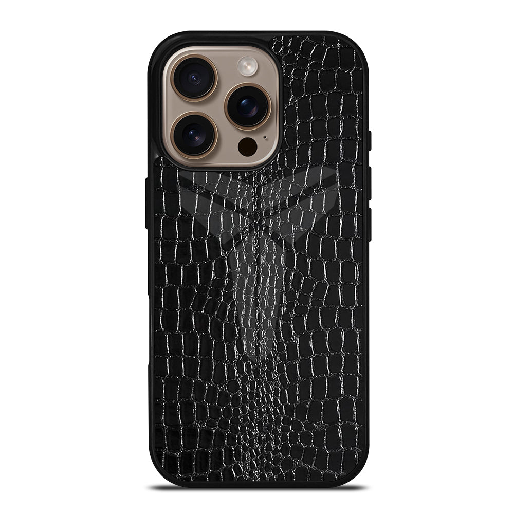 BLACK MAMBA LEATHER MOTIF iPhone 16 Pro Case