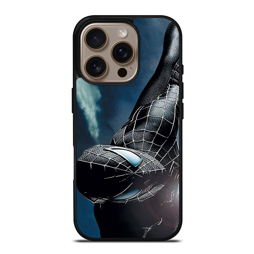 BLACK SPIDERMAN iPhone 16 Pro Case