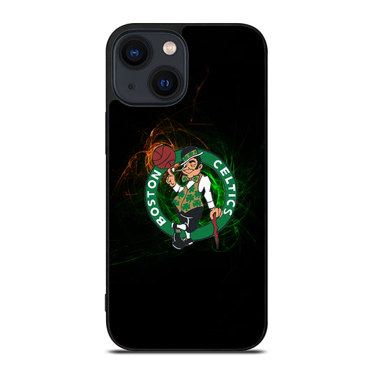 BOSTON CELTICS LOGO ART iPhone 14 Plus Case