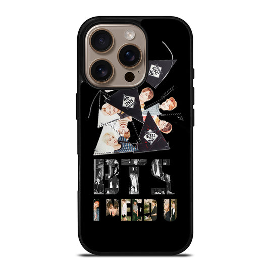 BTS BANGTAN BOYS I NEED U iPhone 16 Pro Case