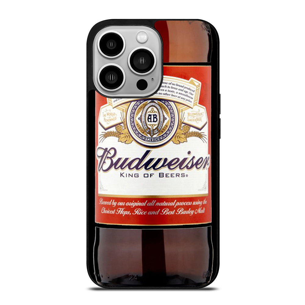 BUDWEISER BOTTLE iPhone 14 Pro Case
