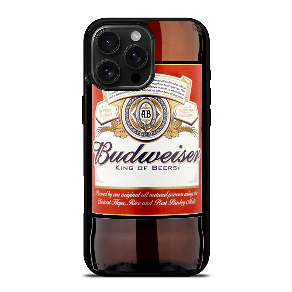 BUDWEISER BOTTLE iPhone 16 Pro Max Case