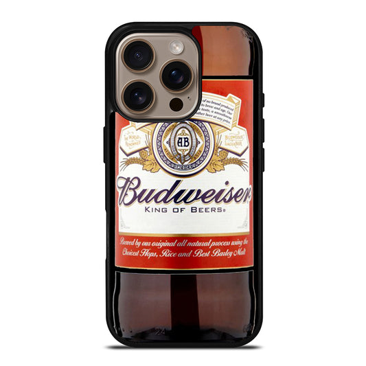 BUDWEISER BOTTLE iPhone 16 Pro Case