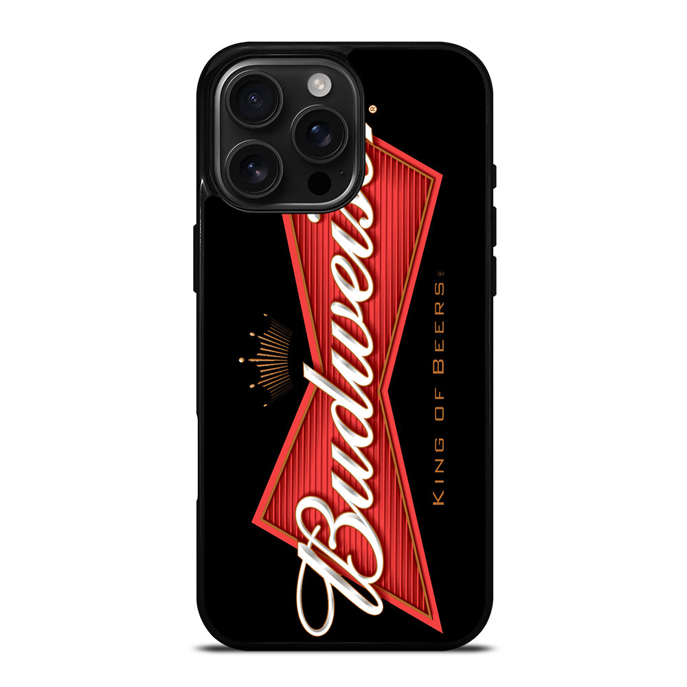 BUDWEISER KING OF BEERS iPhone 16 Pro Max Case