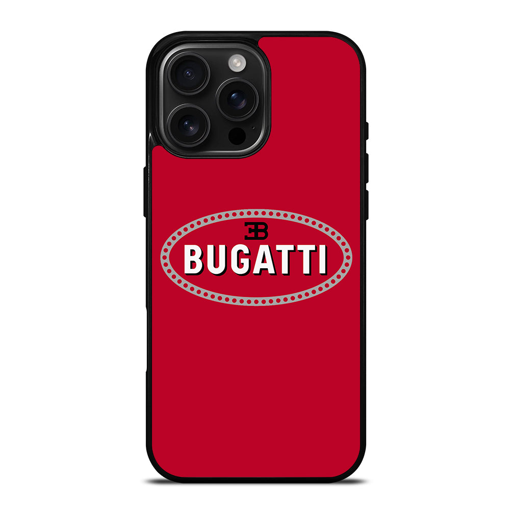 BUGATTI GREAT LOGO iPhone 16 Pro Max Case