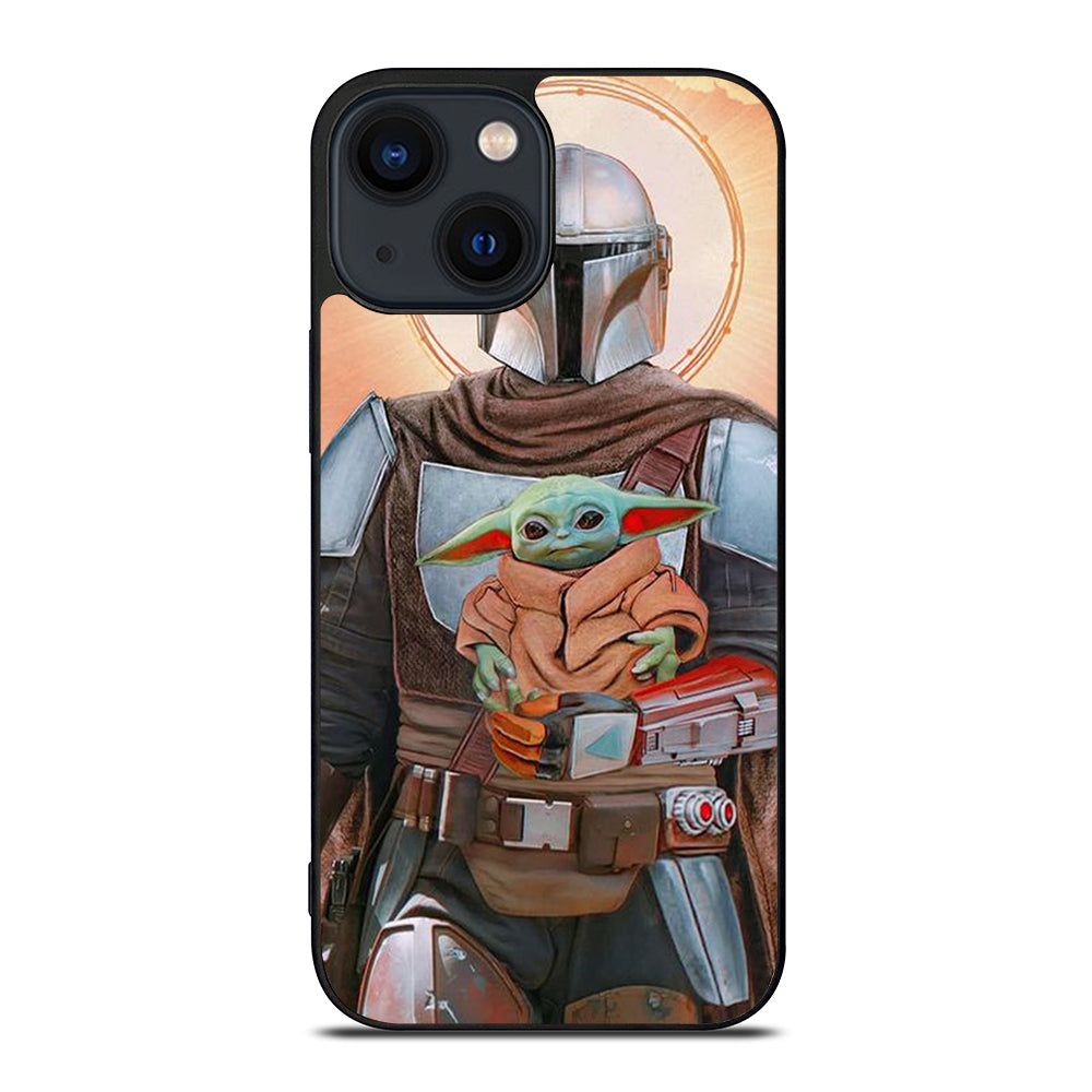 Baby Yoda Mandalorian iPhone 14 Plus Case