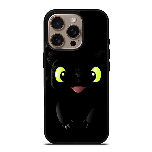 Baby Toothless Dragon in The Dark iPhone 16 Pro Case