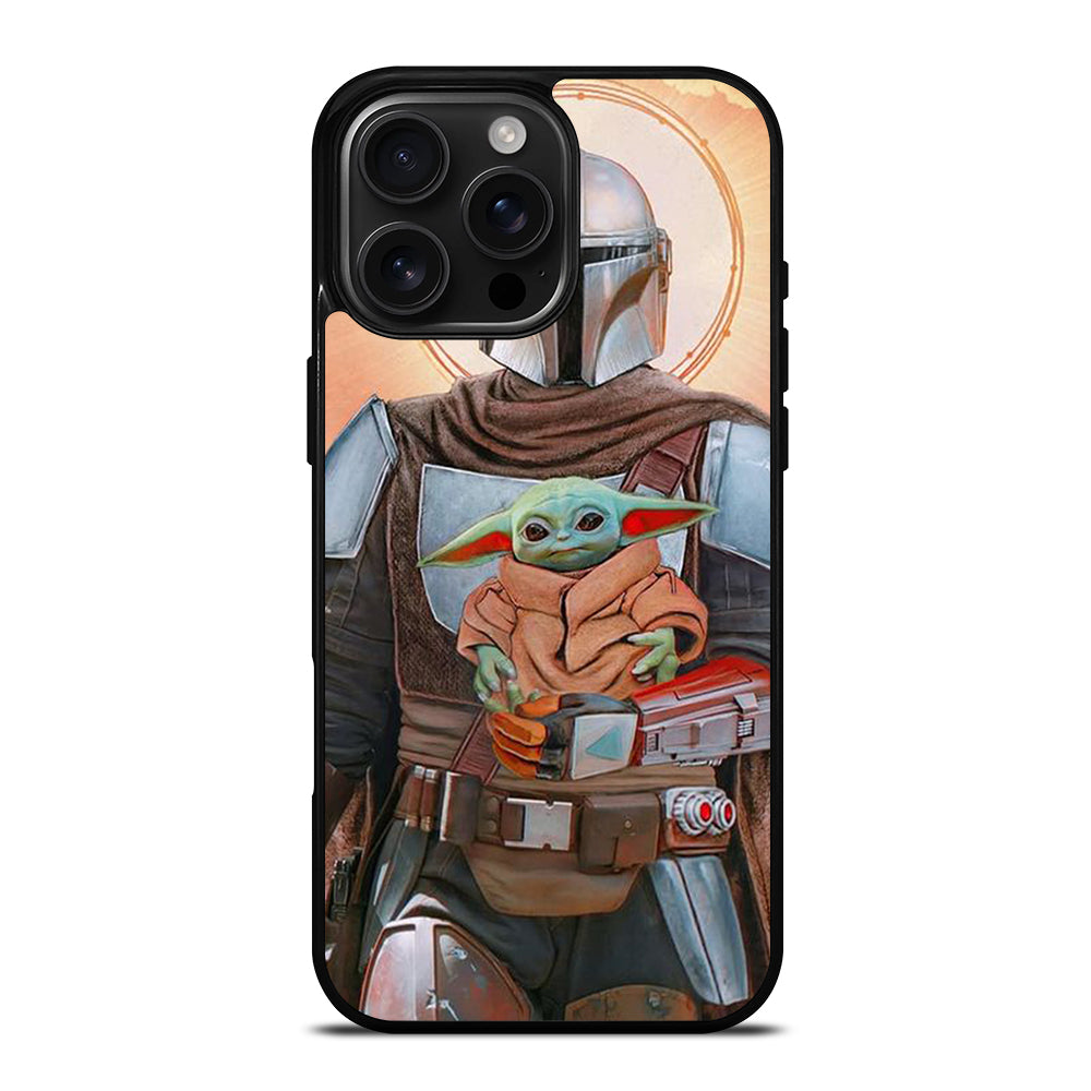 Baby Yoda Mandalorian iPhone 16 Pro Max Case