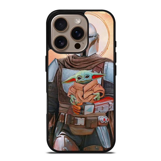 Baby Yoda Mandalorian iPhone 16 Pro Case