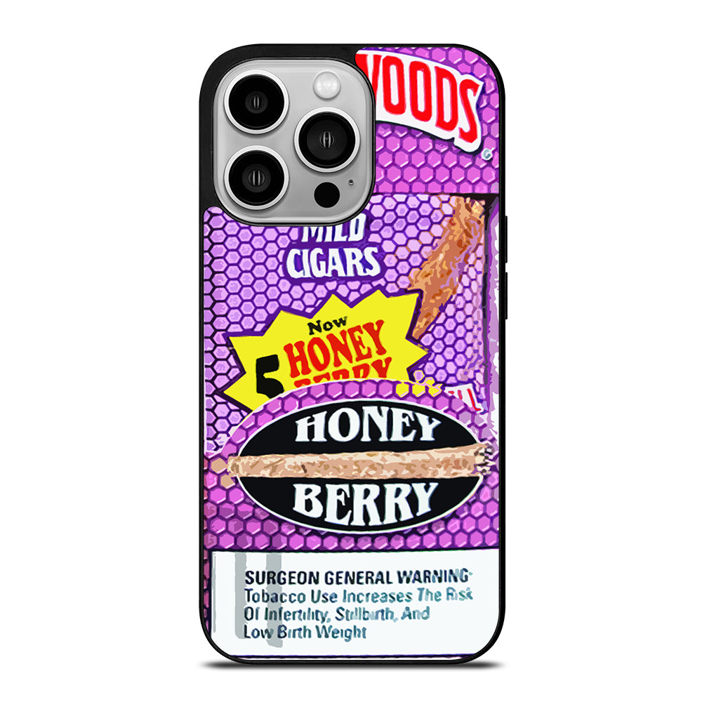 Backwoods Cigars Package iPhone 14 Pro Case