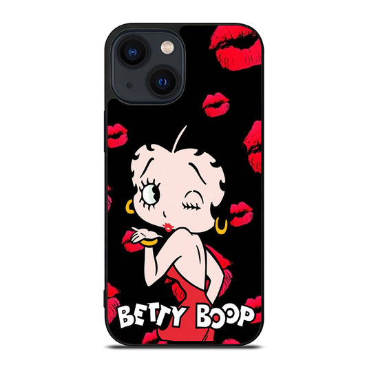 Betty Boop Big Kiss iPhone 14 Plus Case