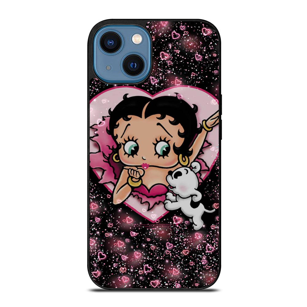 Betty Boop Pink iPhone 14 Case