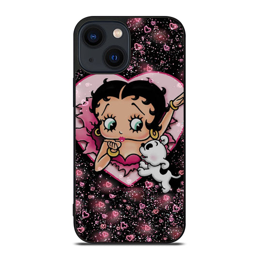 Betty Boop Pink iPhone 14 Plus Case