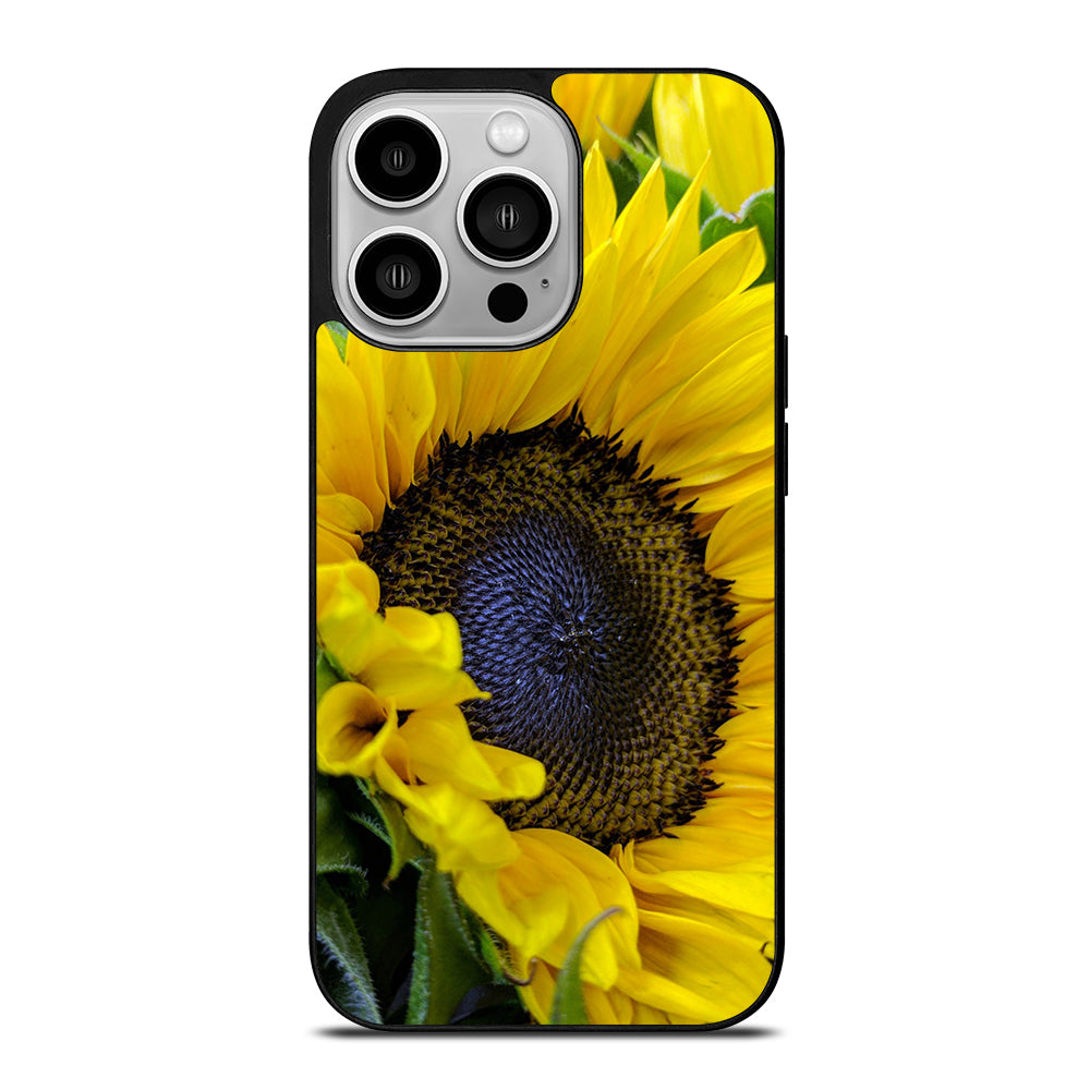 Big Yellow Sunflowers iPhone 14 Pro Case