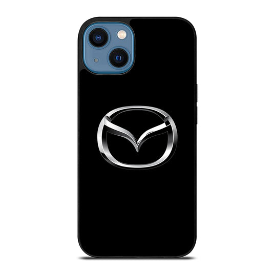 Black Mazda Logo iPhone 14 Case