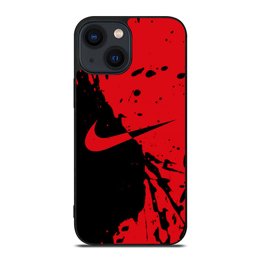 Black Red Nike iPhone 14 Plus Case