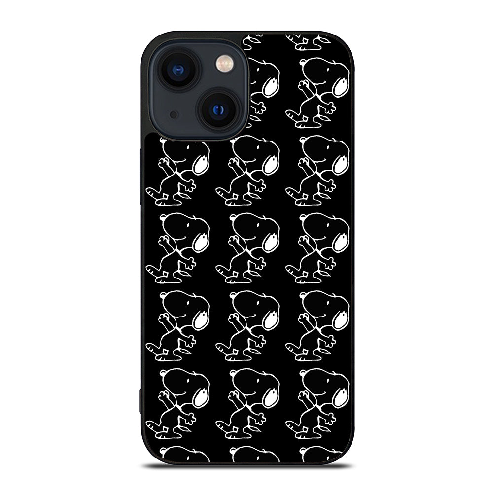 Black Snoopy Dog iPhone 14 Plus Case