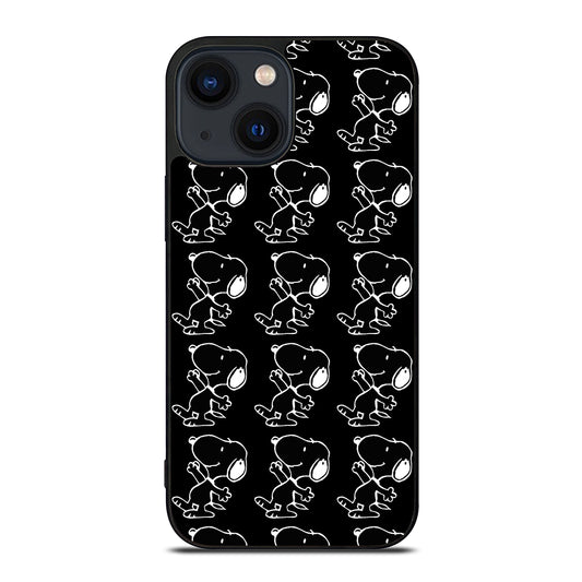 Black Snoopy Dog iPhone 14 Plus Case