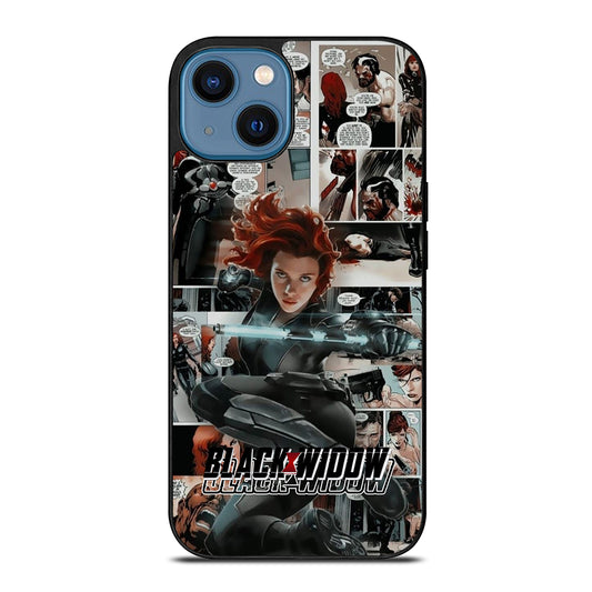 Black Widow Comic iPhone 14 Case