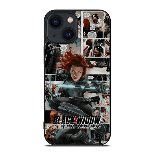 Black Widow Comic iPhone 14 Plus Case