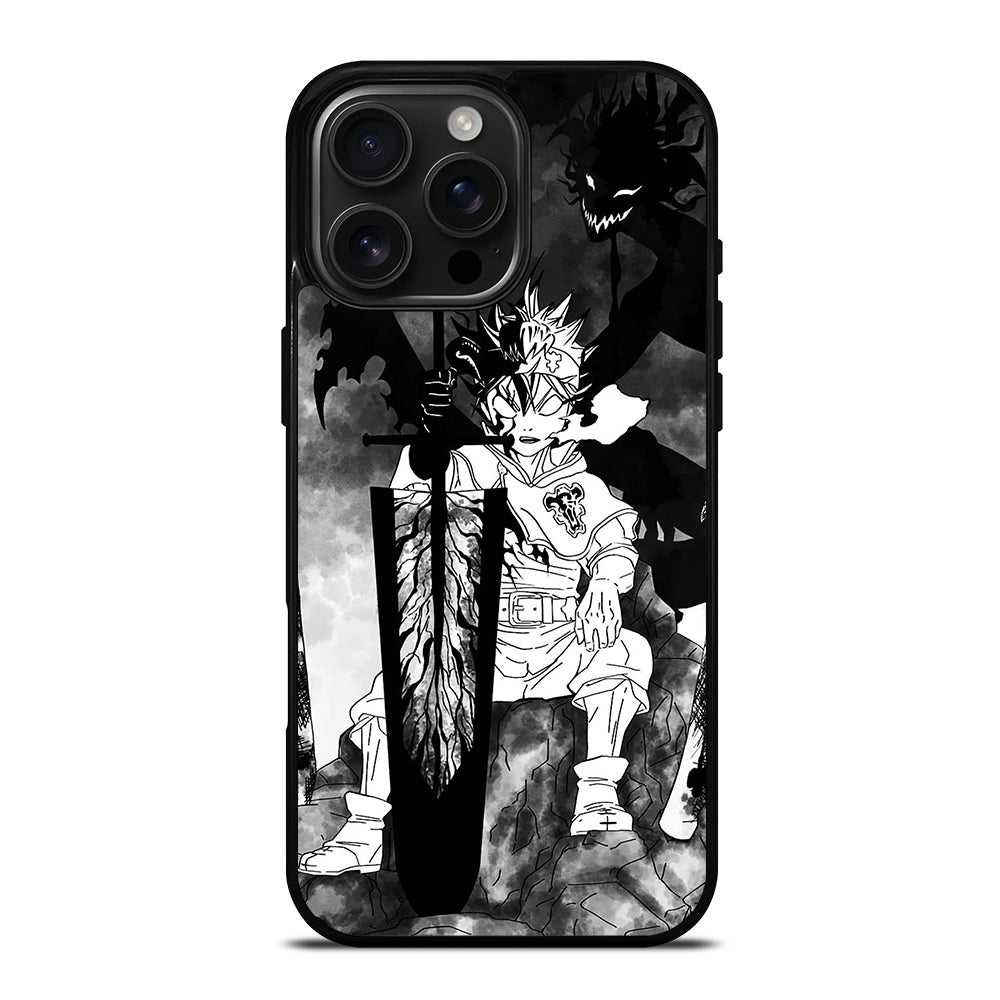 Black Clover Anime Abstract iPhone 16 Pro Max Case