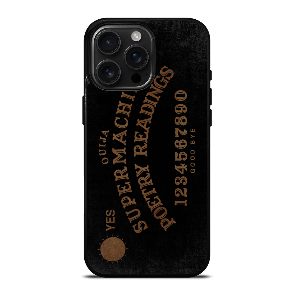 Black Ouija Board iPhone 16 Pro Max Case