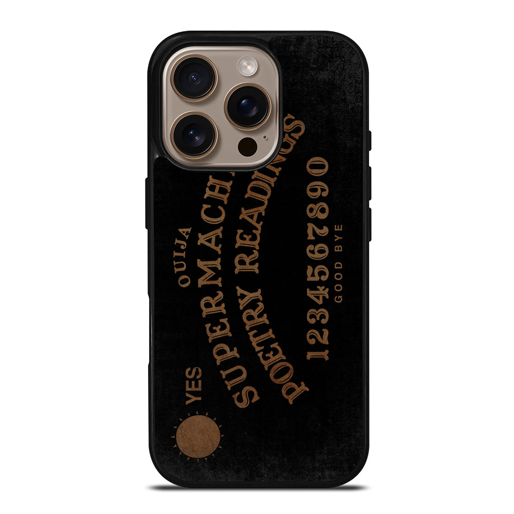 Black Ouija Board iPhone 16 Pro Case