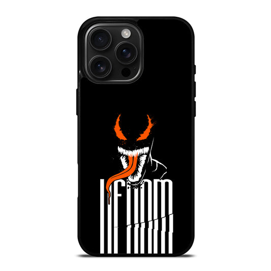 Black Venom iPhone 16 Pro Max Case