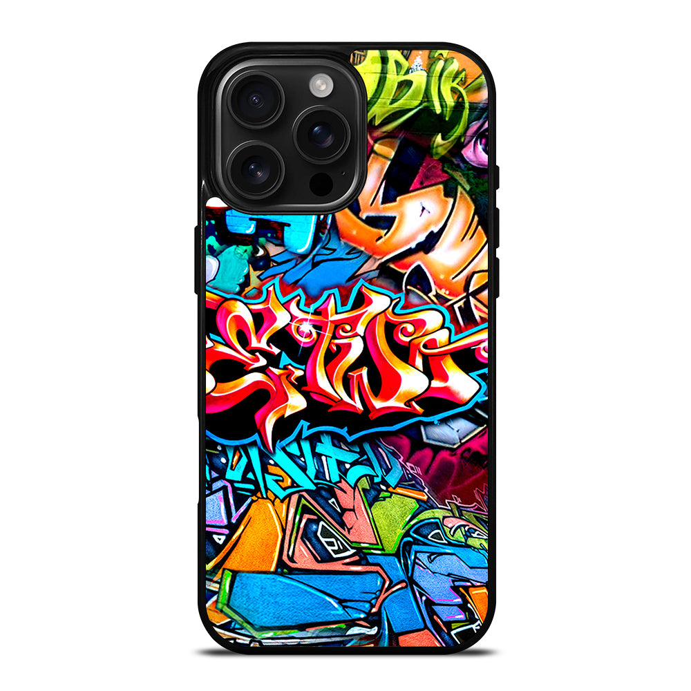 Bomb Graffiti Street Art iPhone 16 Pro Max Case