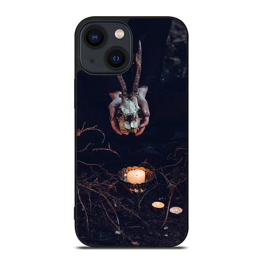 Brown Pumpkin Halloween iPhone 14 Plus Case