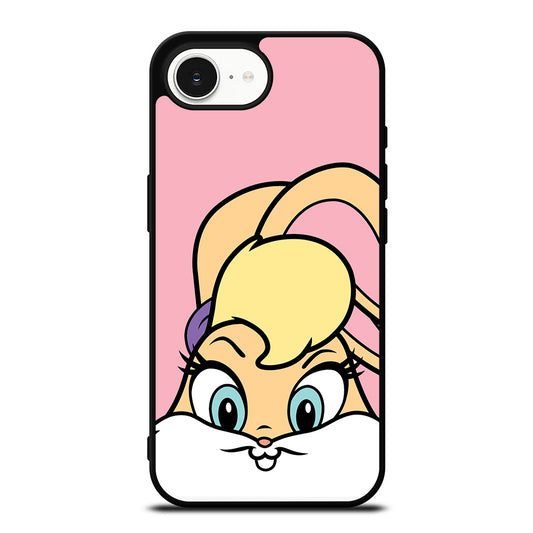 Bugs Bunny Lola iPhone 16e case black TPU silicone rubber protective cover by Casedear
