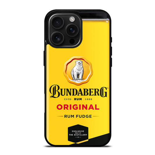 Bundaberg Rum Fudge iPhone 16 Pro Max Case