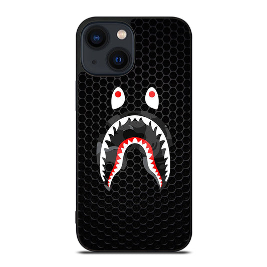 CAMO BAPE SHARK iPhone 14 Plus Case