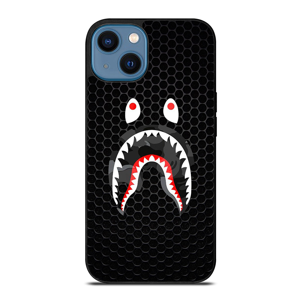 CAMO BAPE SHARK iPhone 14 Case