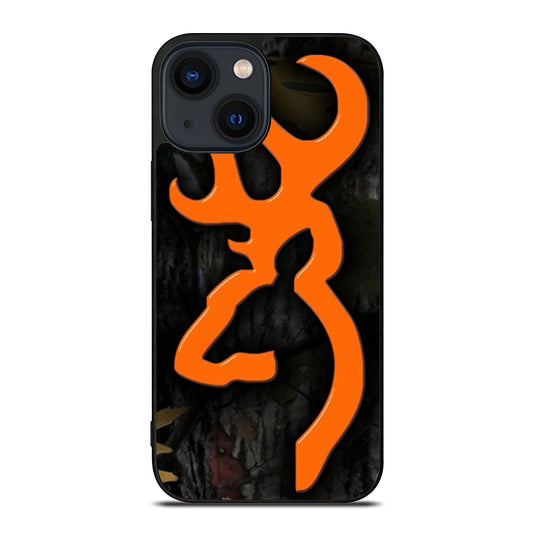 CAMO BROWNING SYMBOL iPhone 14 Plus Case