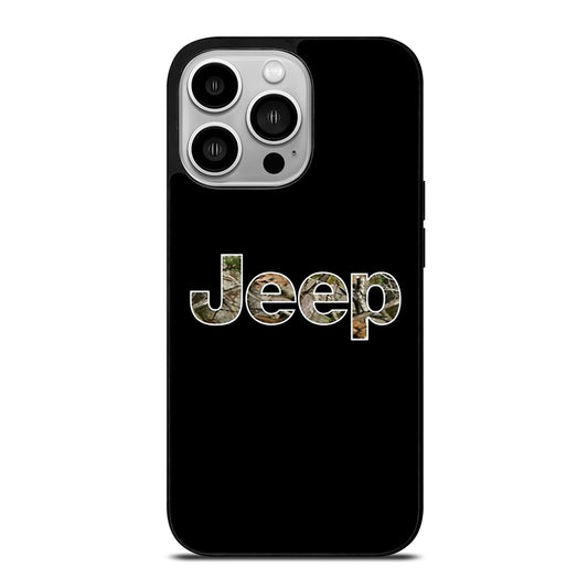 CAMO JEEP WRANGLER iPhone 14 Pro Case