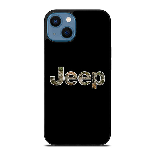 CAMO JEEP WRANGLER iPhone 14 Case