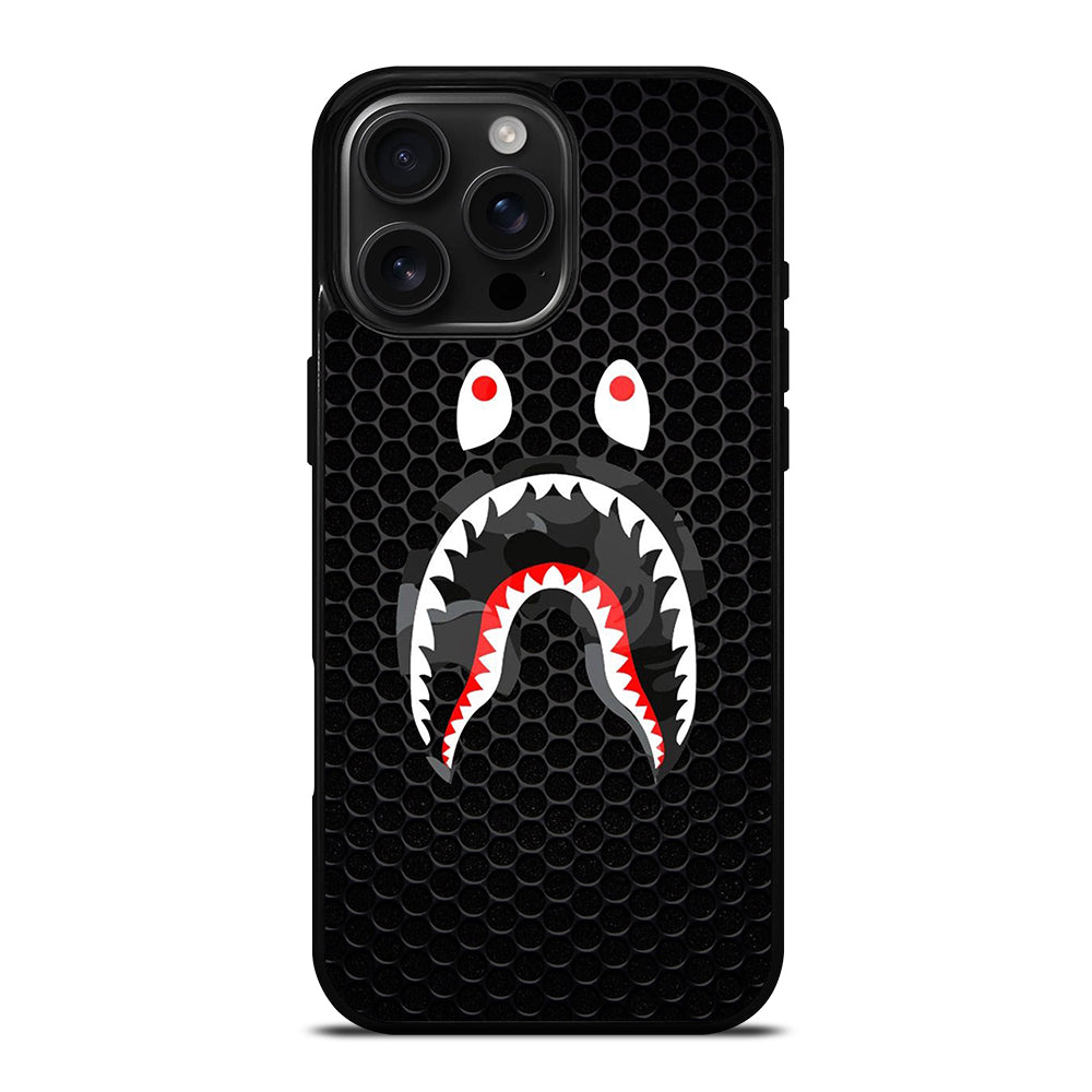 CAMO BAPE SHARK iPhone 16 Pro Max Case