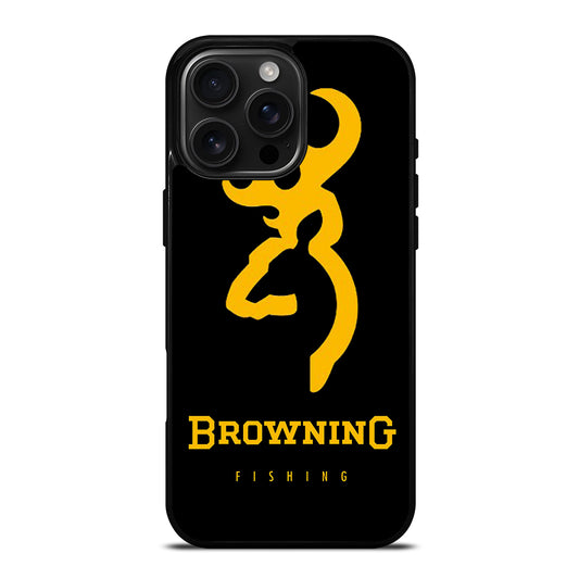 CAMO BROWNING FISHING iPhone 16 Pro Max Case