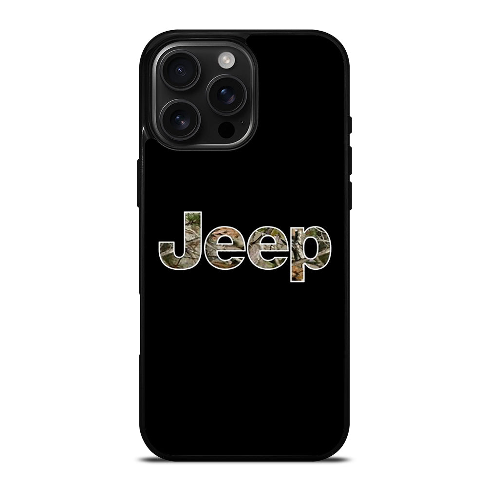 CAMO JEEP WRANGLER iPhone 16 Pro Max Case