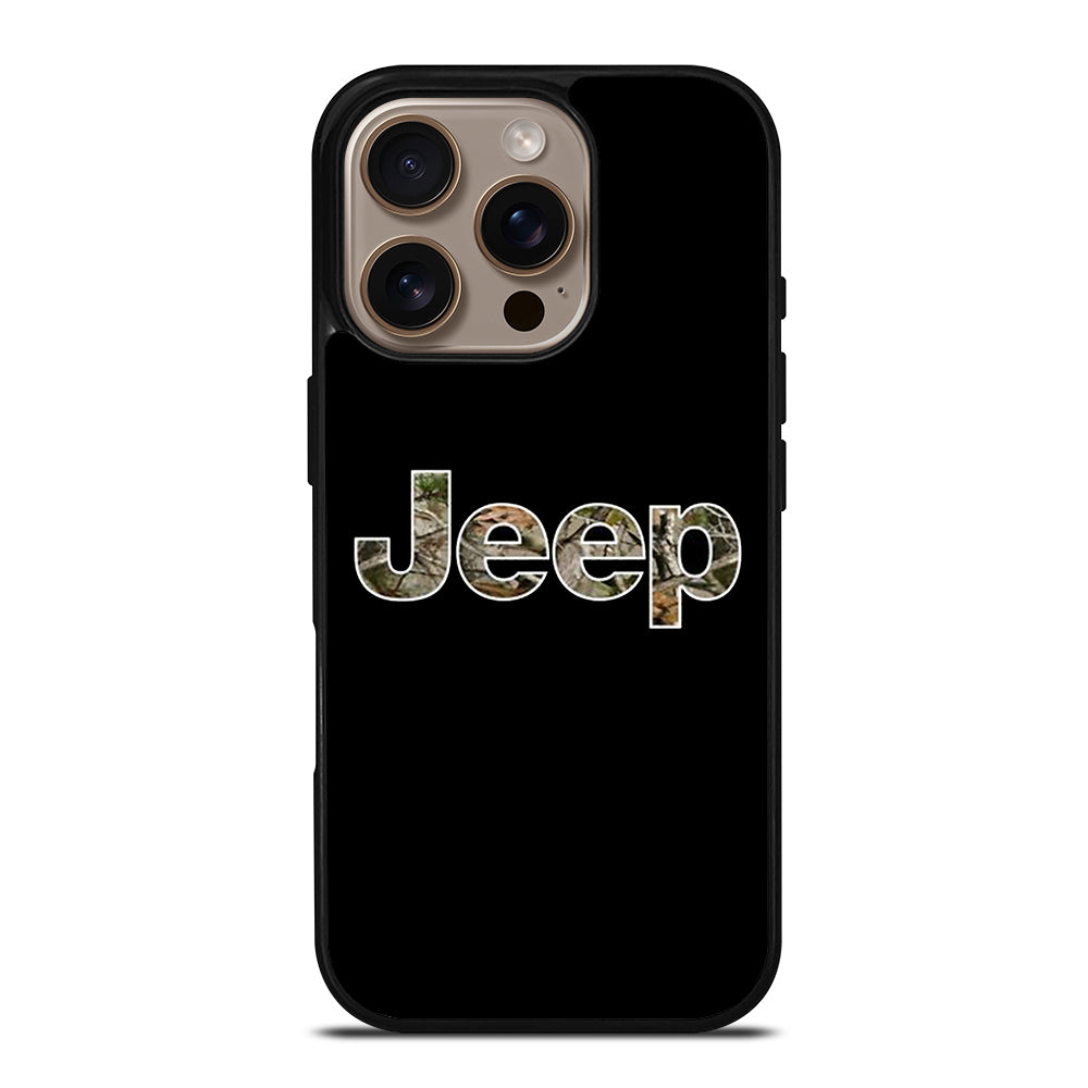 CAMO JEEP WRANGLER iPhone 16 Pro Case