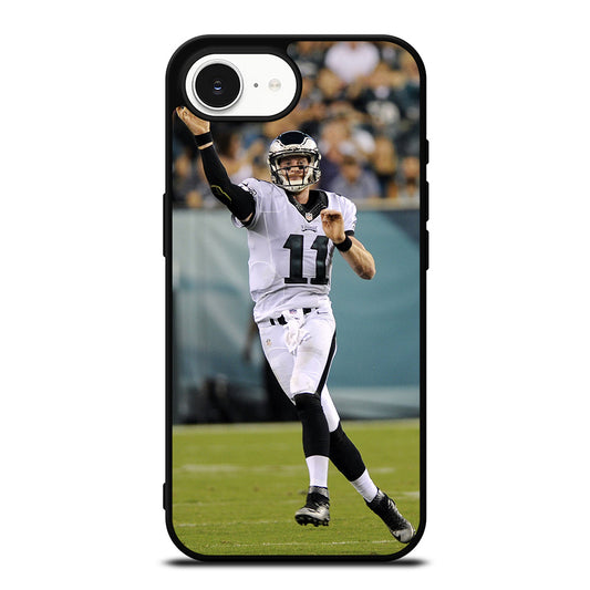 CARSON WENTZ iPhone 16e case black TPU silicone rubber protective cover by Casedear