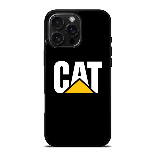 CAT CATERPILLAR LOGO iPhone 16 Pro Max Case