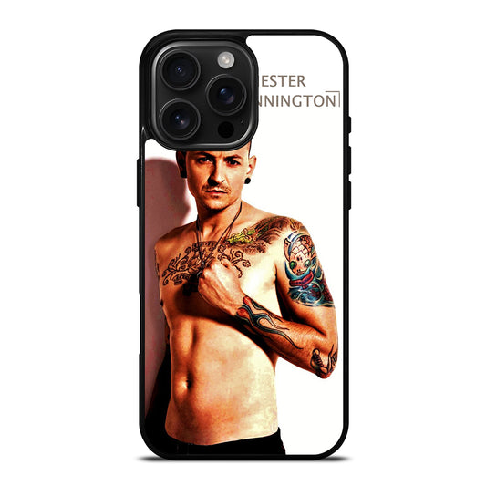 CHESTER BENNINGTON TATTOO iPhone 16 Pro Max Case