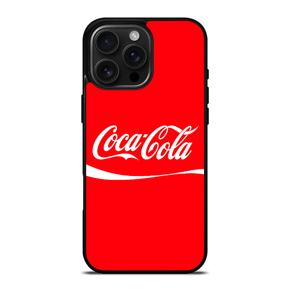 COCA COLA FONT iPhone 16 Pro Max Case