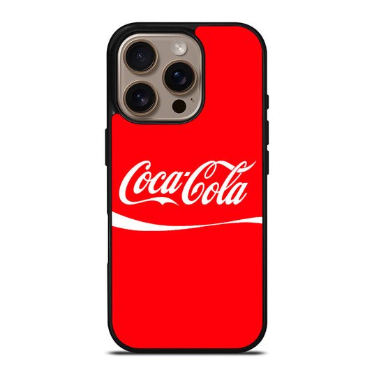 COCA COLA FONT iPhone 16 Pro Case