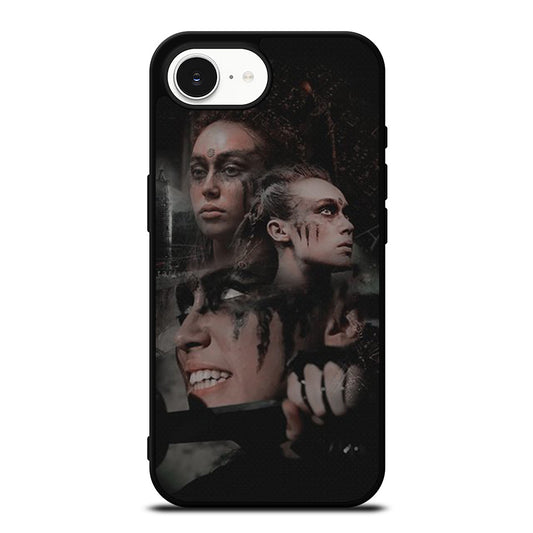 COMMANDER LEXA 100 iPhone 16e case black TPU silicone rubber protective cover by Casedear
